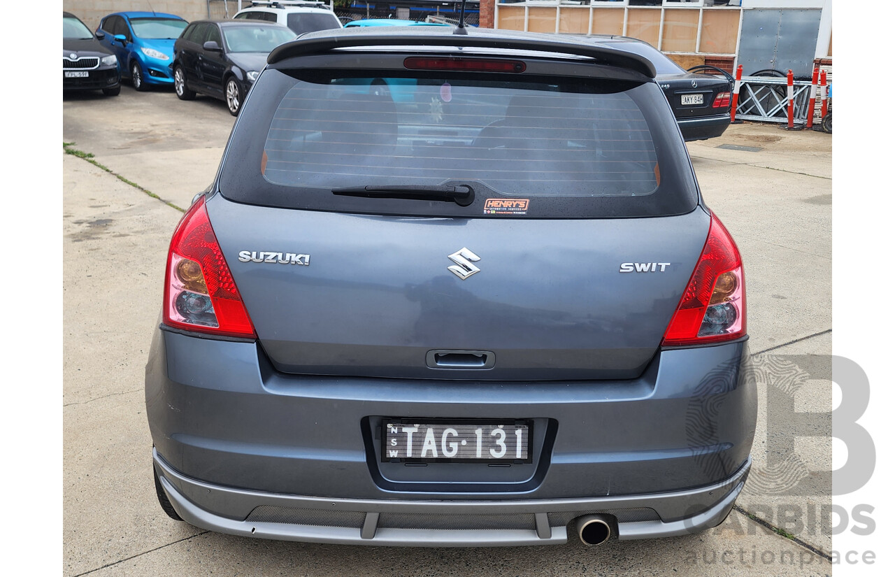 1/2009 Suzuki Swift  EZ 07 UPDATE 5d Hatchback Grey 1.5L