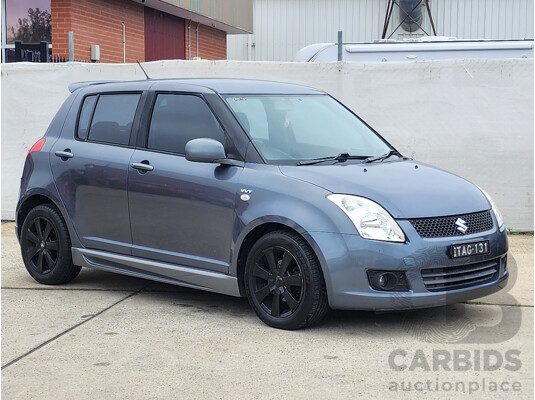 1/2009 Suzuki Swift  EZ 07 UPDATE 5d Hatchback Grey 1.5L 1/2009 Suzuki Swift  EZ 07 UPDATE 5d Hatchback Grey 1.5L