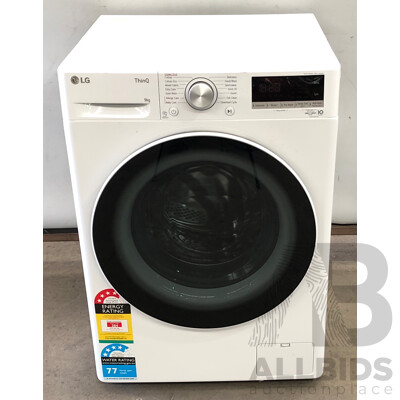 LG ThinQ Direct Drive 9.0 Kg Front Loader Washing Machine