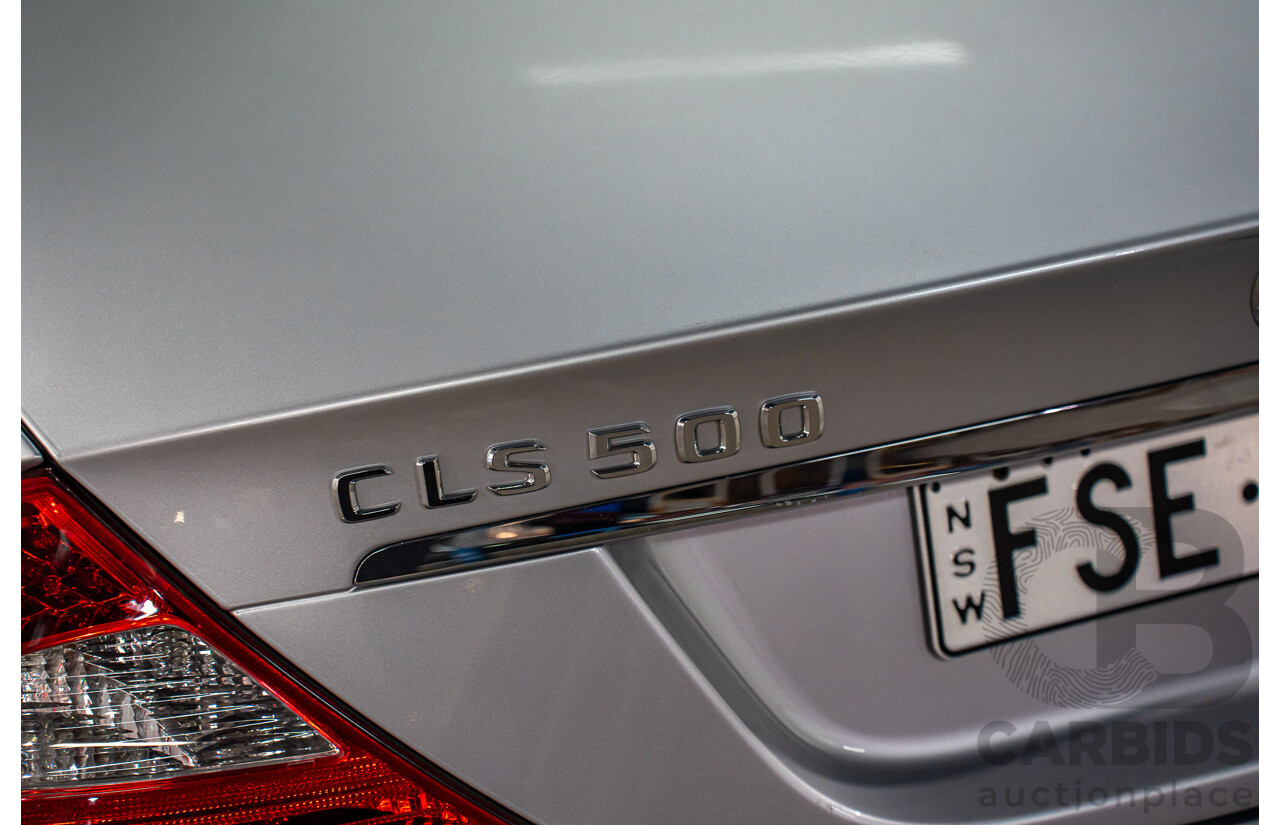 1/2007 Mercedes-Benz CLS 500 219 4d Coupe Iridium Silver Metallic V8 5.0L