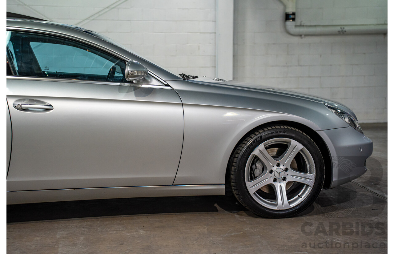 1/2007 Mercedes-Benz CLS 500 219 4d Coupe Iridium Silver Metallic V8 5.0L