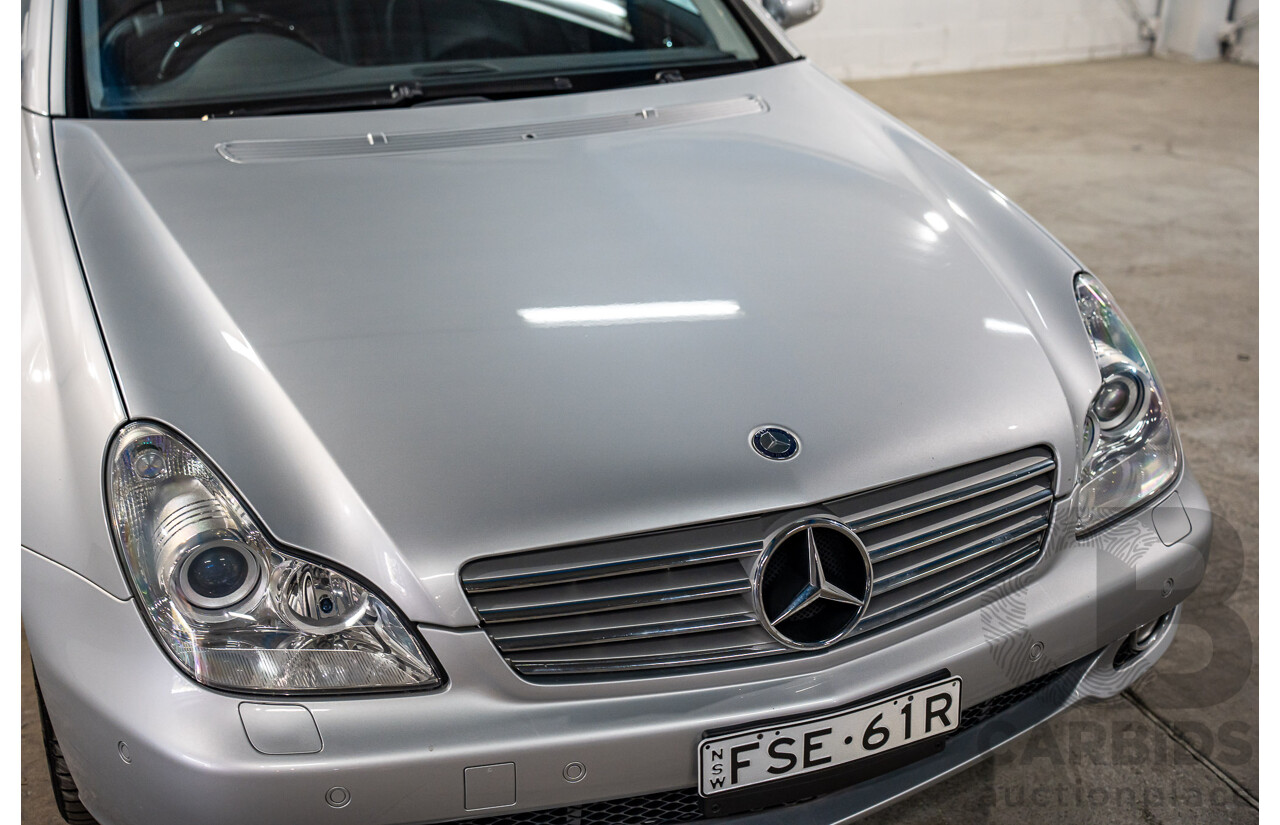1/2007 Mercedes-Benz CLS 500 219 4d Coupe Iridium Silver Metallic V8 5.0L