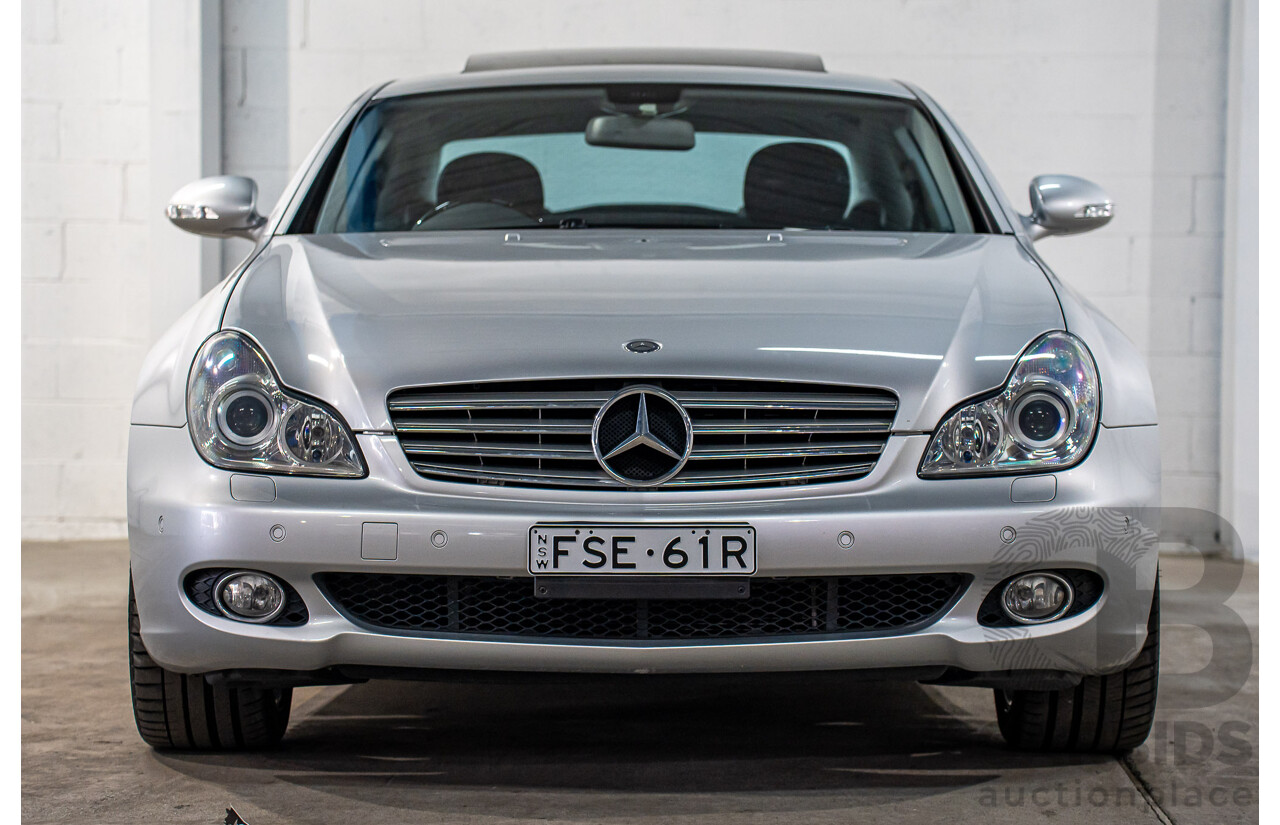 1/2007 Mercedes-Benz CLS 500 219 4d Coupe Iridium Silver Metallic V8 5.0L