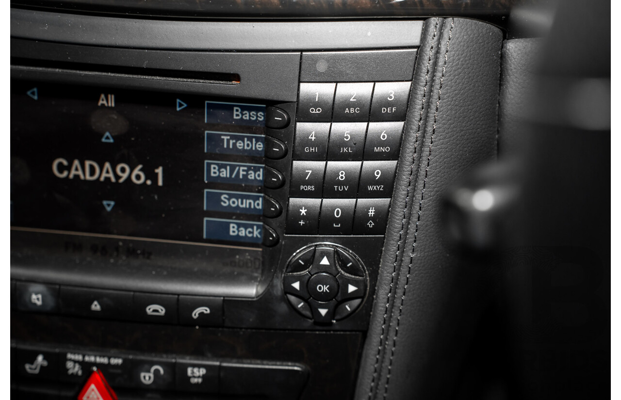 1/2007 Mercedes-Benz CLS 500 219 4d Coupe Iridium Silver Metallic V8 5.0L