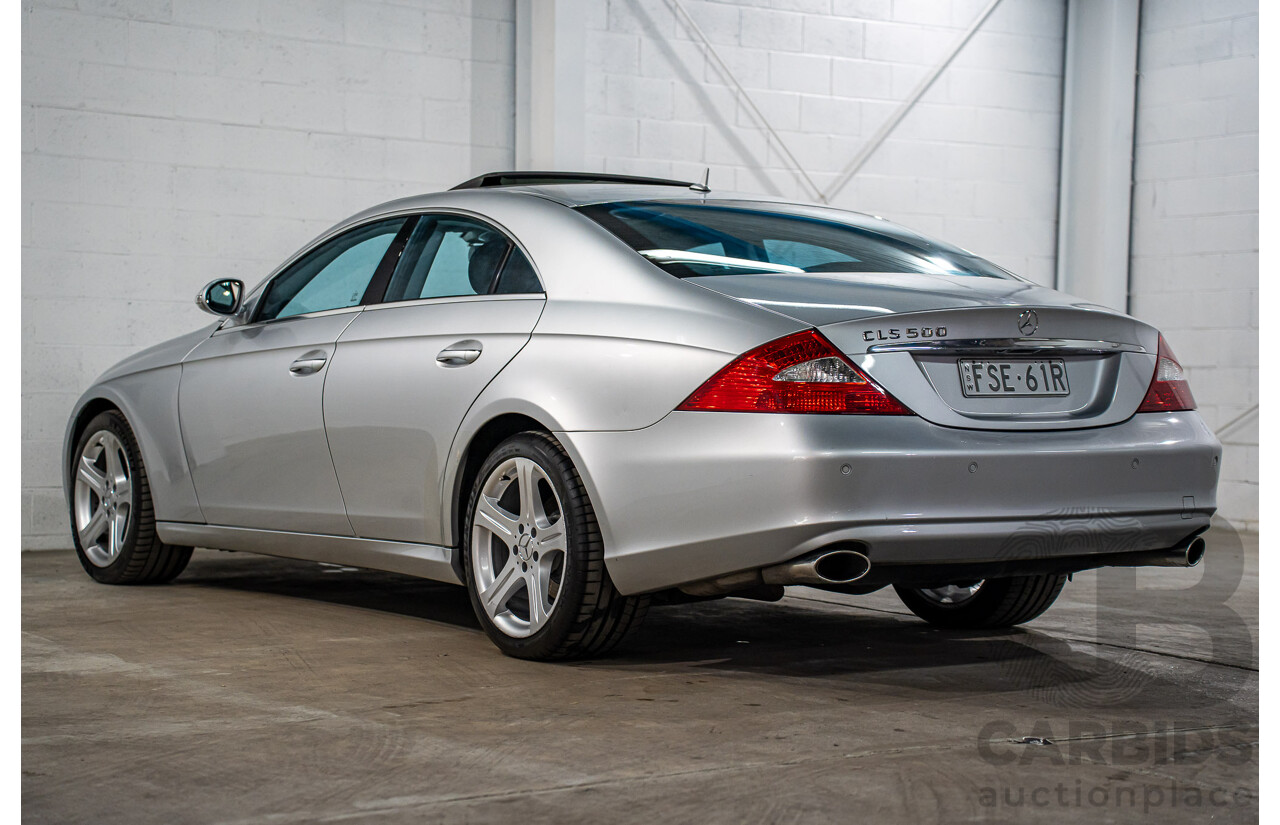 1/2007 Mercedes-Benz CLS 500 219 4d Coupe Iridium Silver Metallic V8 5.0L