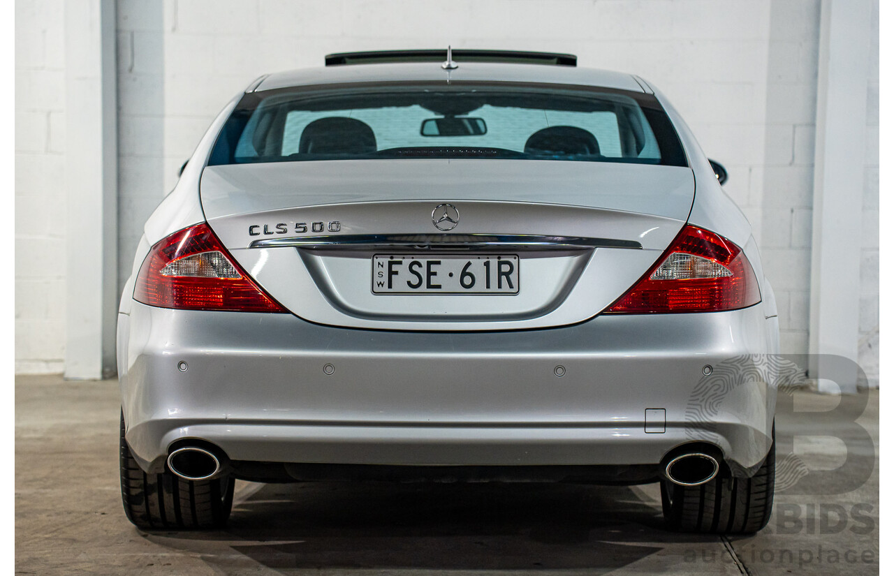 1/2007 Mercedes-Benz CLS 500 219 4d Coupe Iridium Silver Metallic V8 5.0L