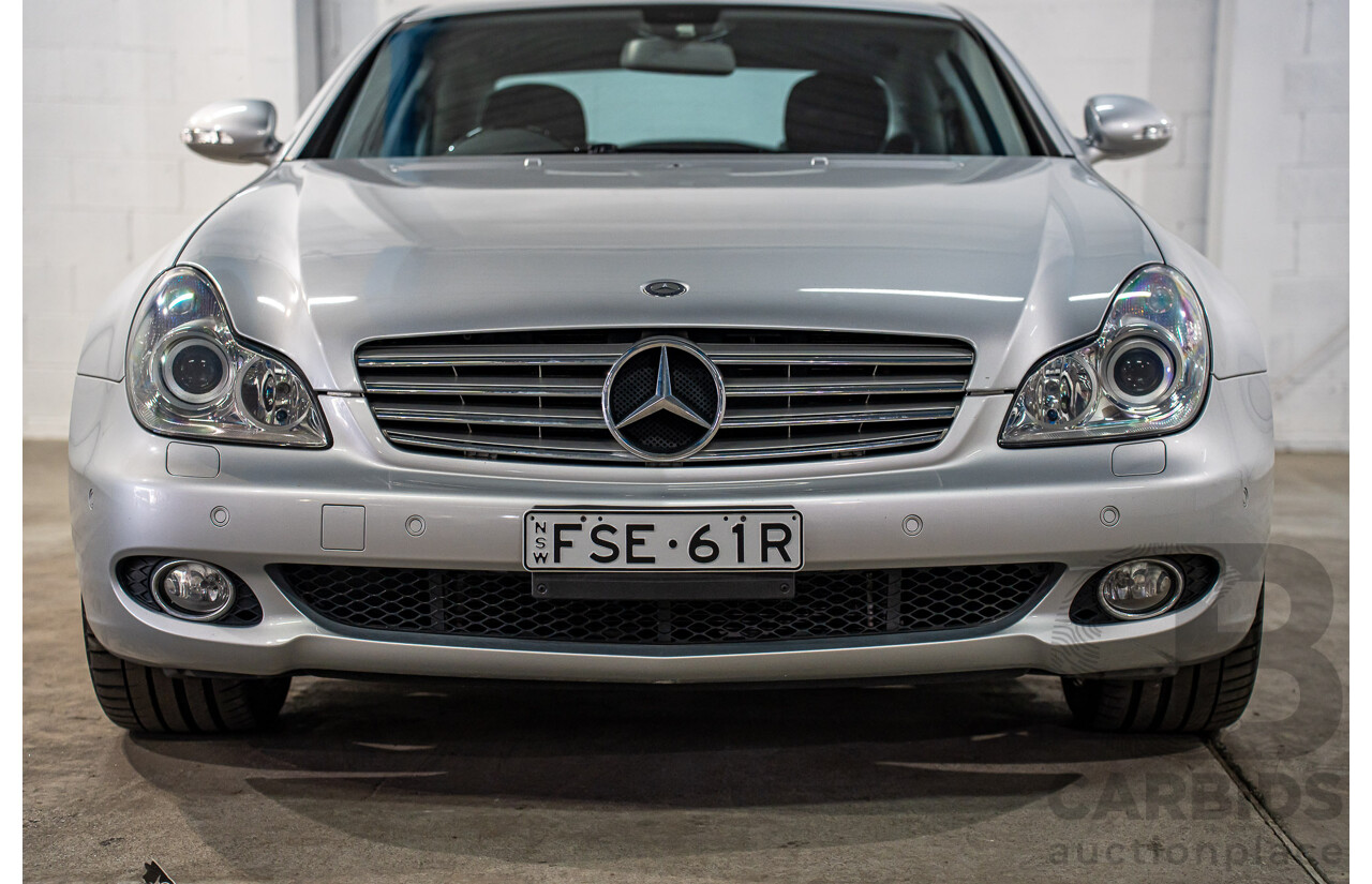 1/2007 Mercedes-Benz CLS 500 219 4d Coupe Iridium Silver Metallic V8 5.0L