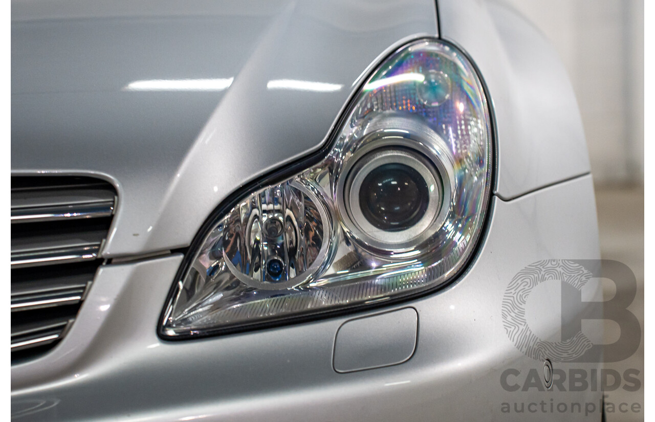 1/2007 Mercedes-Benz CLS 500 219 4d Coupe Iridium Silver Metallic V8 5.0L