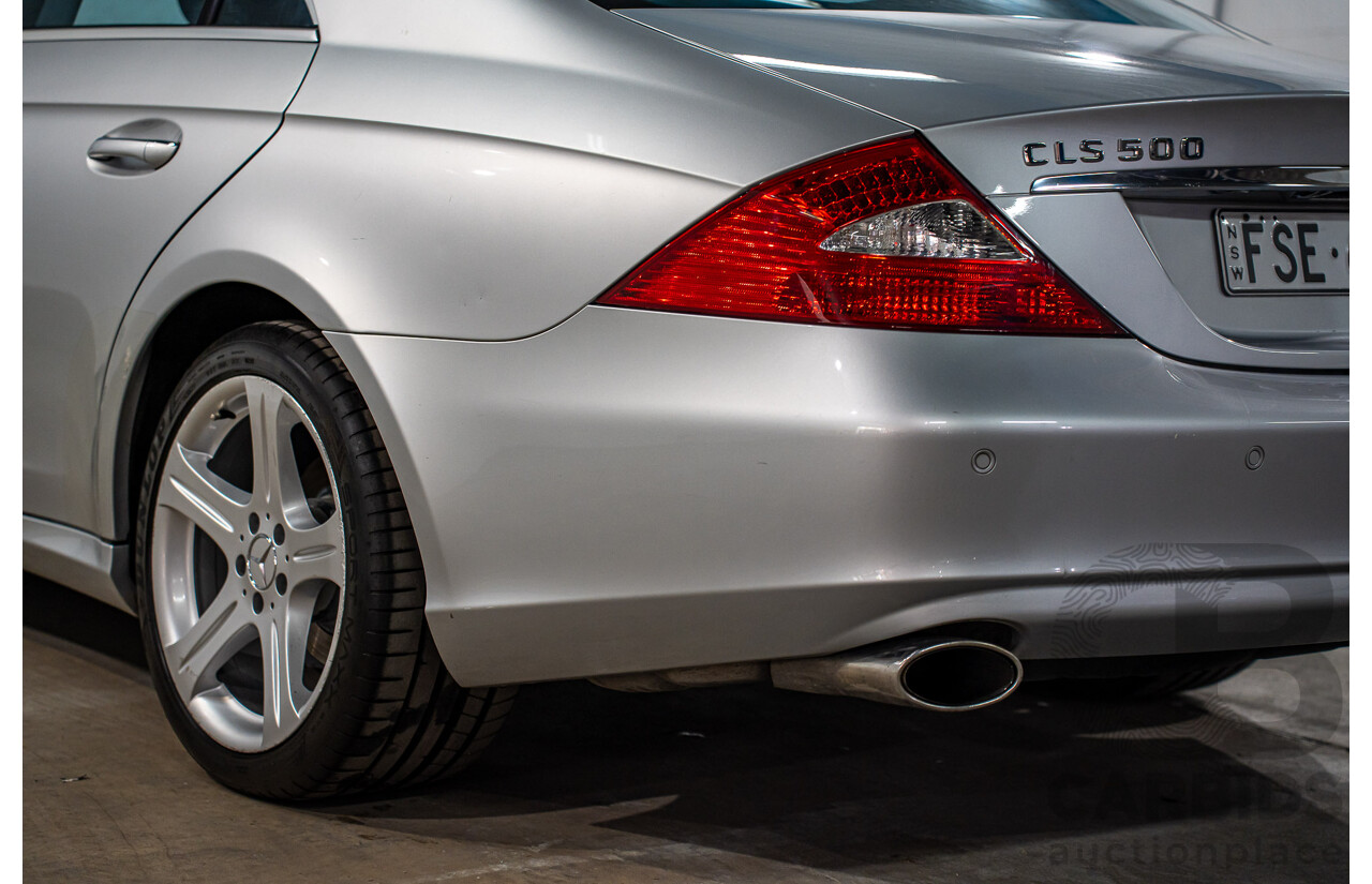1/2007 Mercedes-Benz CLS 500 219 4d Coupe Iridium Silver Metallic V8 5.0L
