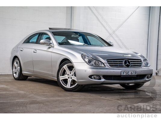 1/2007 Mercedes-Benz CLS 500 219 4d Coupe Iridium Silver Metallic V8 5.0L
