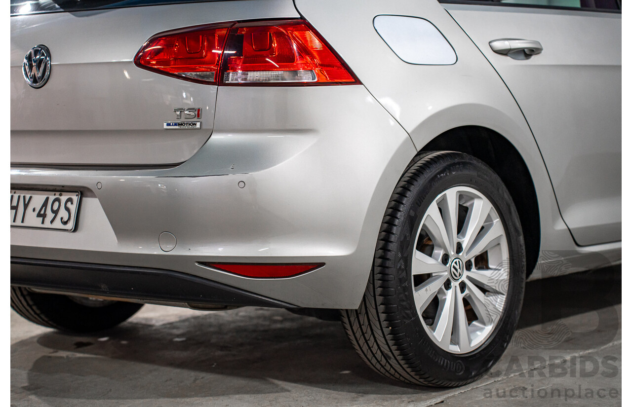 1/2015 Volkswagen Golf 90 TSI Comfortline AU MY15 4d Wagon Reflex Silver Turbo 1.4L