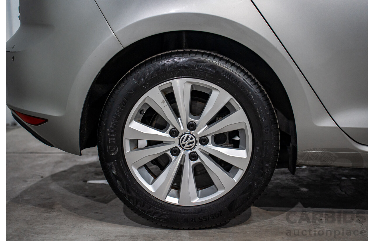 1/2015 Volkswagen Golf 90 TSI Comfortline AU MY15 4d Wagon Reflex Silver Turbo 1.4L