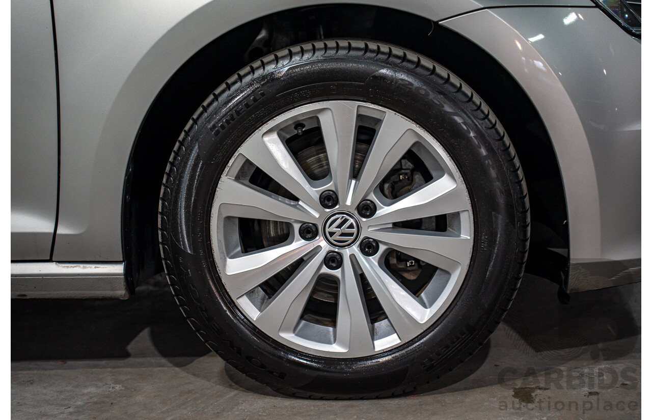 1/2015 Volkswagen Golf 90 TSI Comfortline AU MY15 4d Wagon Reflex Silver Turbo 1.4L