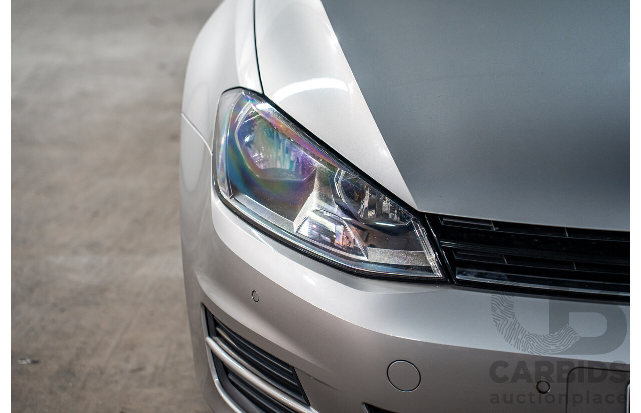 1/2015 Volkswagen Golf 90 TSI Comfortline AU MY15 4d Wagon Reflex Silver Turbo 1.4L