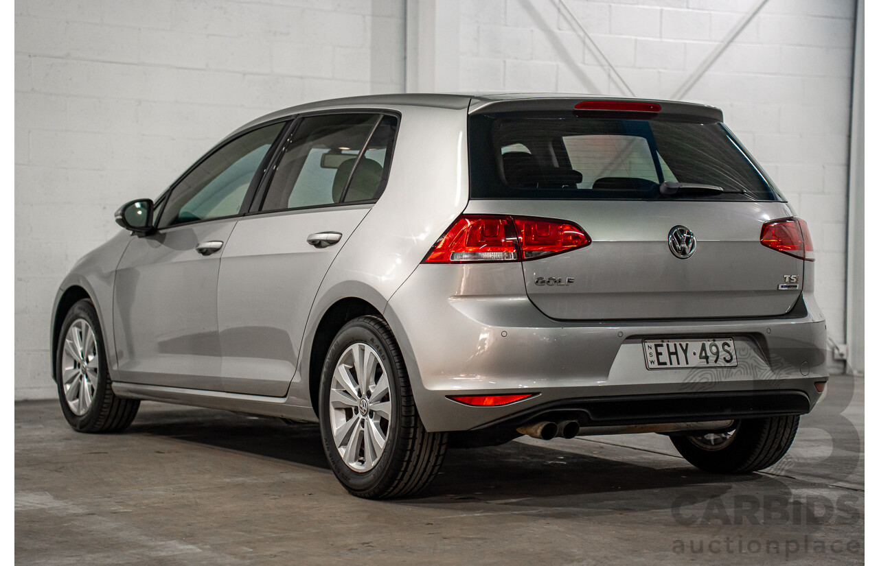 1/2015 Volkswagen Golf 90 TSI Comfortline AU MY15 4d Wagon Reflex Silver Turbo 1.4L
