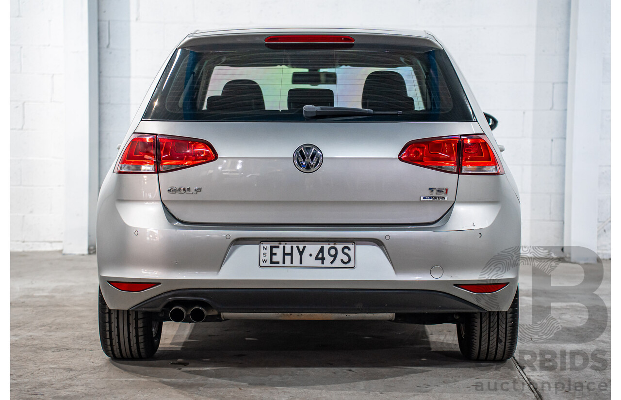 1/2015 Volkswagen Golf 90 TSI Comfortline AU MY15 4d Wagon Reflex Silver Turbo 1.4L