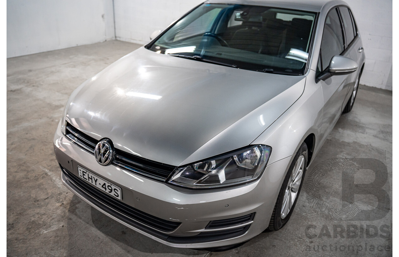 1/2015 Volkswagen Golf 90 TSI Comfortline AU MY15 4d Wagon Reflex Silver Turbo 1.4L