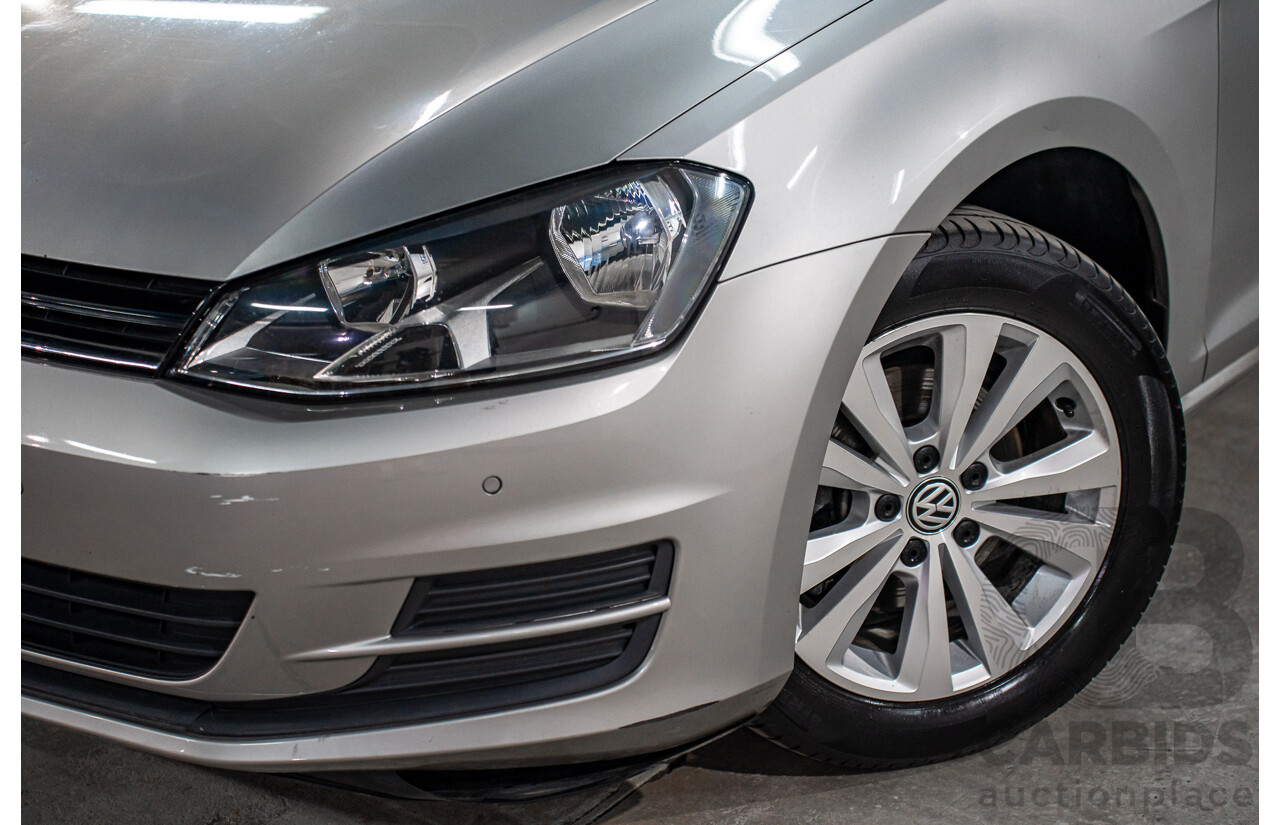 1/2015 Volkswagen Golf 90 TSI Comfortline AU MY15 4d Wagon Reflex Silver Turbo 1.4L