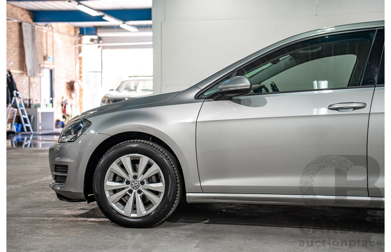 1/2015 Volkswagen Golf 90 TSI Comfortline AU MY15 4d Wagon Reflex Silver Turbo 1.4L