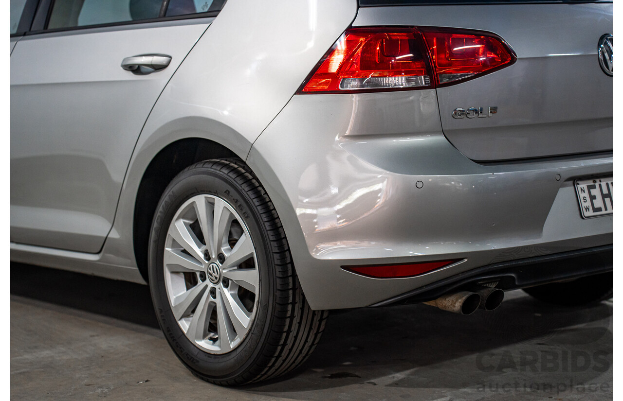 1/2015 Volkswagen Golf 90 TSI Comfortline AU MY15 4d Wagon Reflex Silver Turbo 1.4L