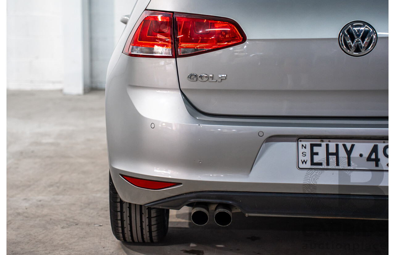 1/2015 Volkswagen Golf 90 TSI Comfortline AU MY15 4d Wagon Reflex Silver Turbo 1.4L