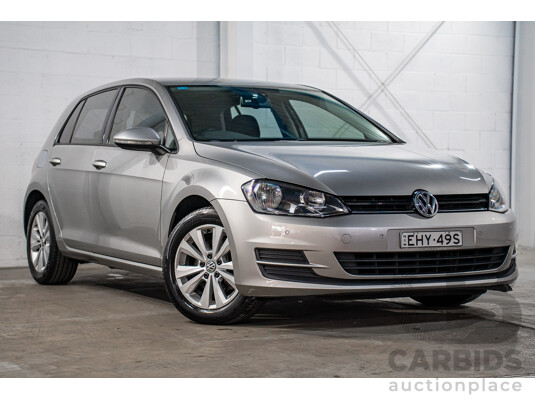 1/2015 Volkswagen Golf 90 TSI Comfortline AU MY15 4d Wagon Reflex Silver Turbo 1.4L