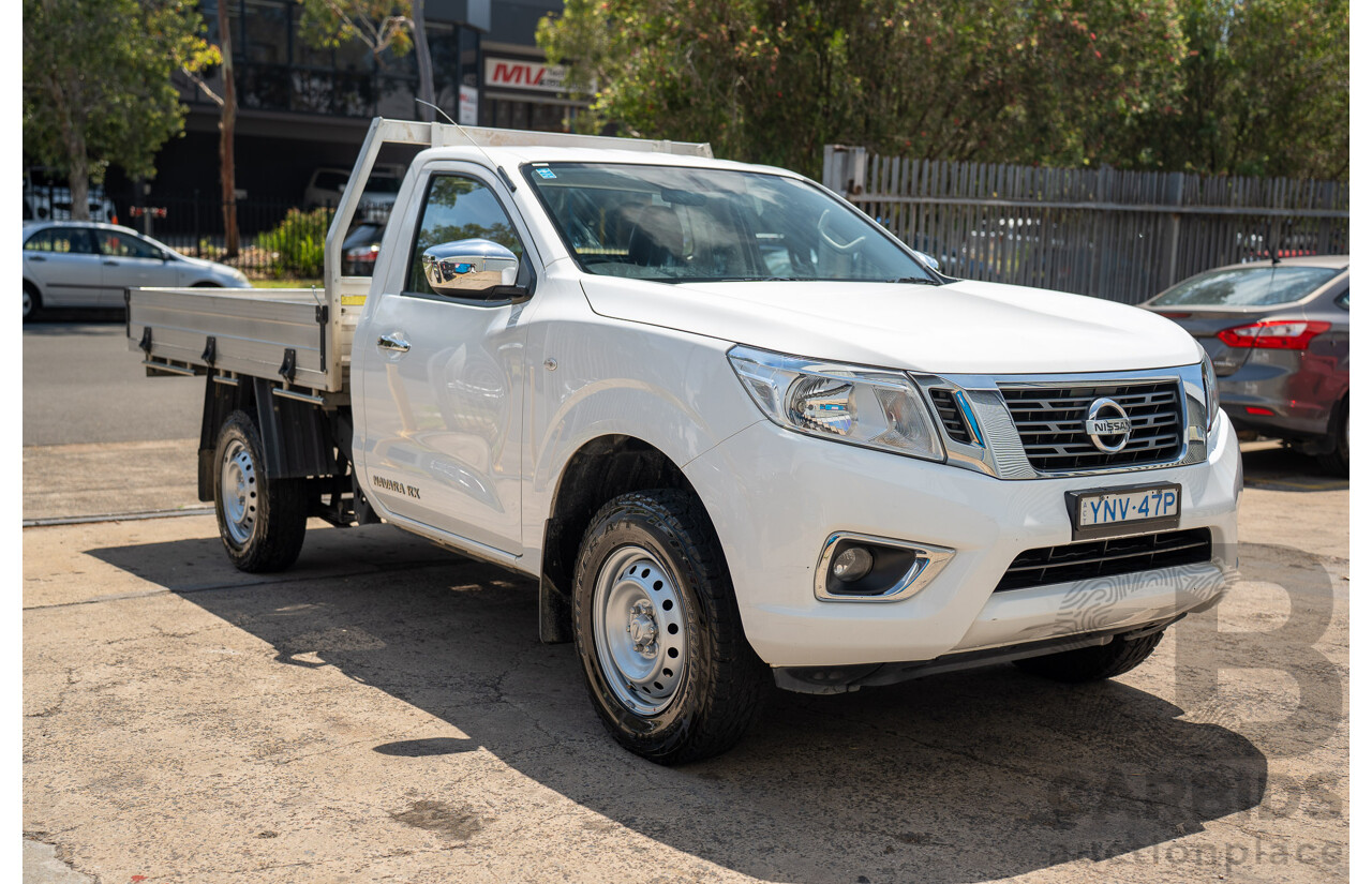 3/2017 Nissan Navara RX (RWD) D23 Series II C/Chas White Turbo Diesel 2.3L
