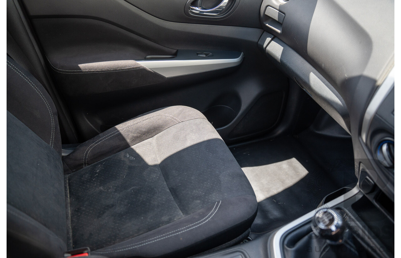 3/2017 Nissan Navara RX (RWD) D23 Series II C/Chas White Turbo Diesel 2.3L