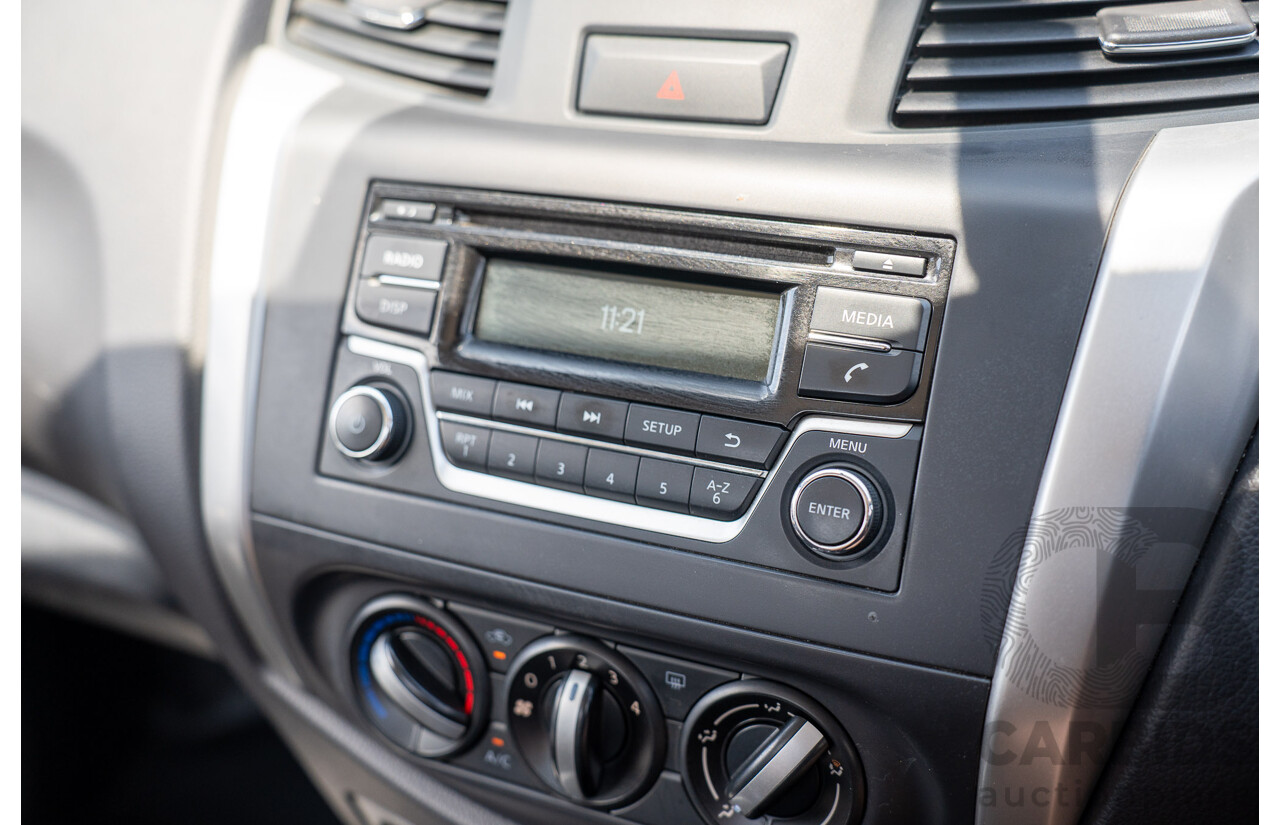 3/2017 Nissan Navara RX (RWD) D23 Series II C/Chas White Turbo Diesel 2.3L