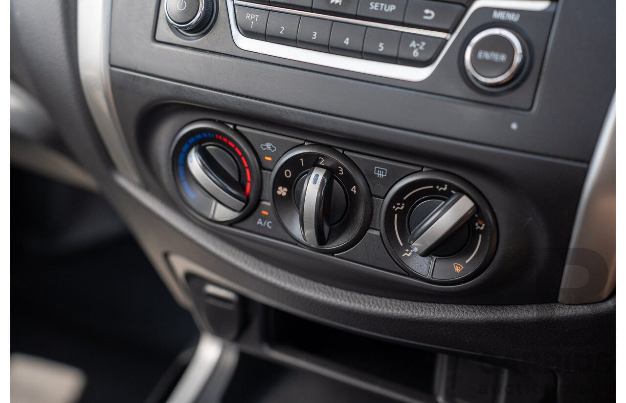 3/2017 Nissan Navara RX (RWD) D23 Series II C/Chas White Turbo Diesel 2.3L