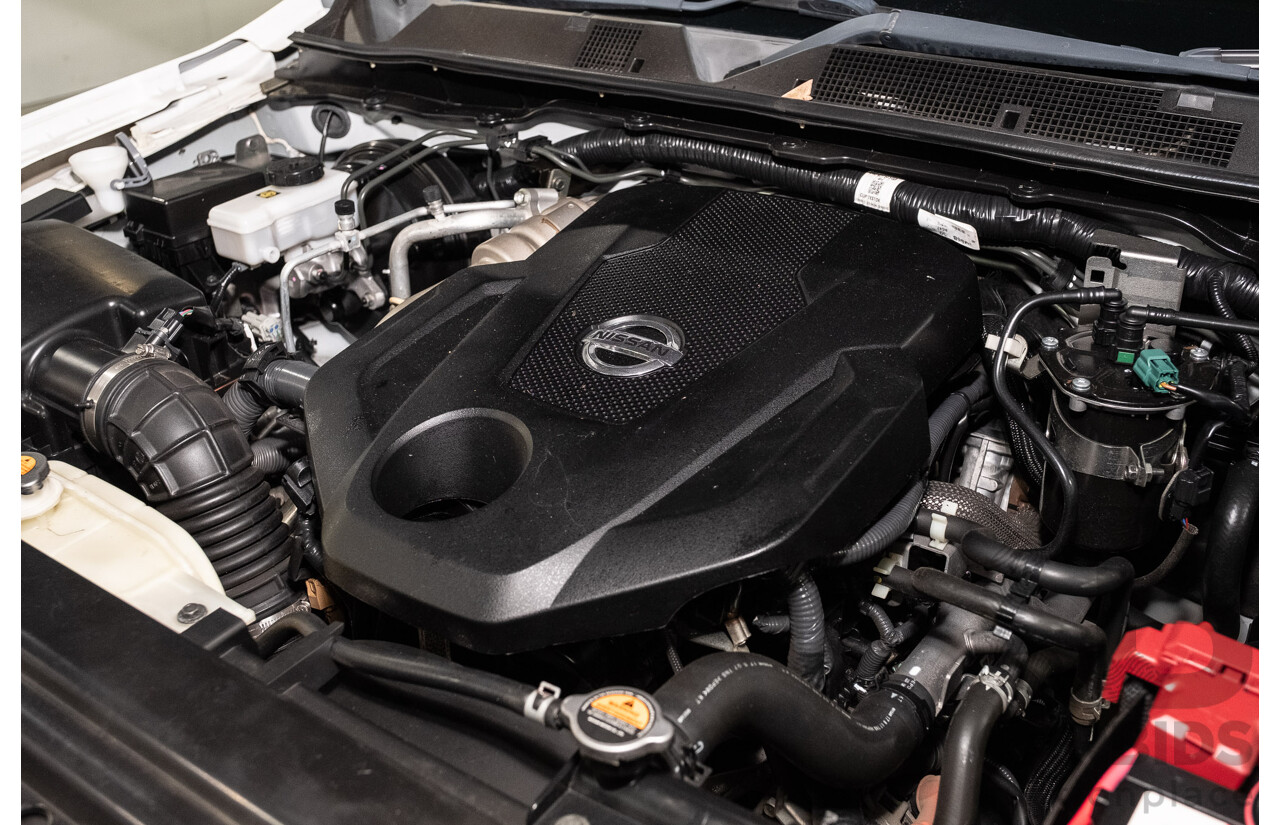 3/2017 Nissan Navara RX (RWD) D23 Series II C/Chas White Turbo Diesel 2.3L