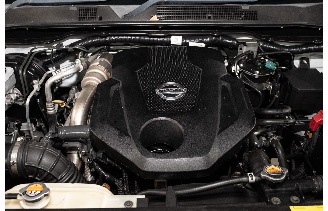 3/2017 Nissan Navara RX (RWD) D23 Series II C/Chas White Turbo Diesel 2.3L