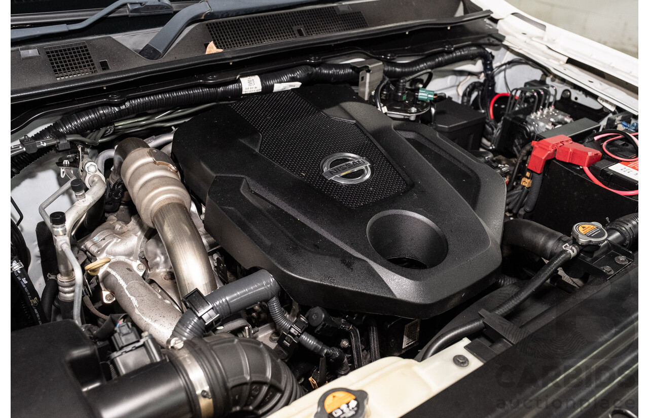 3/2017 Nissan Navara RX (RWD) D23 Series II C/Chas White Turbo Diesel 2.3L