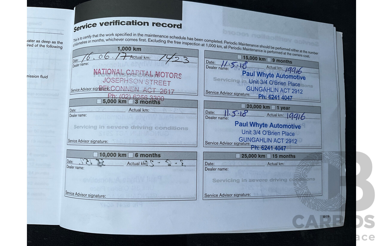 3/2017 Nissan Navara RX (RWD) D23 Series II C/Chas White Turbo Diesel 2.3L