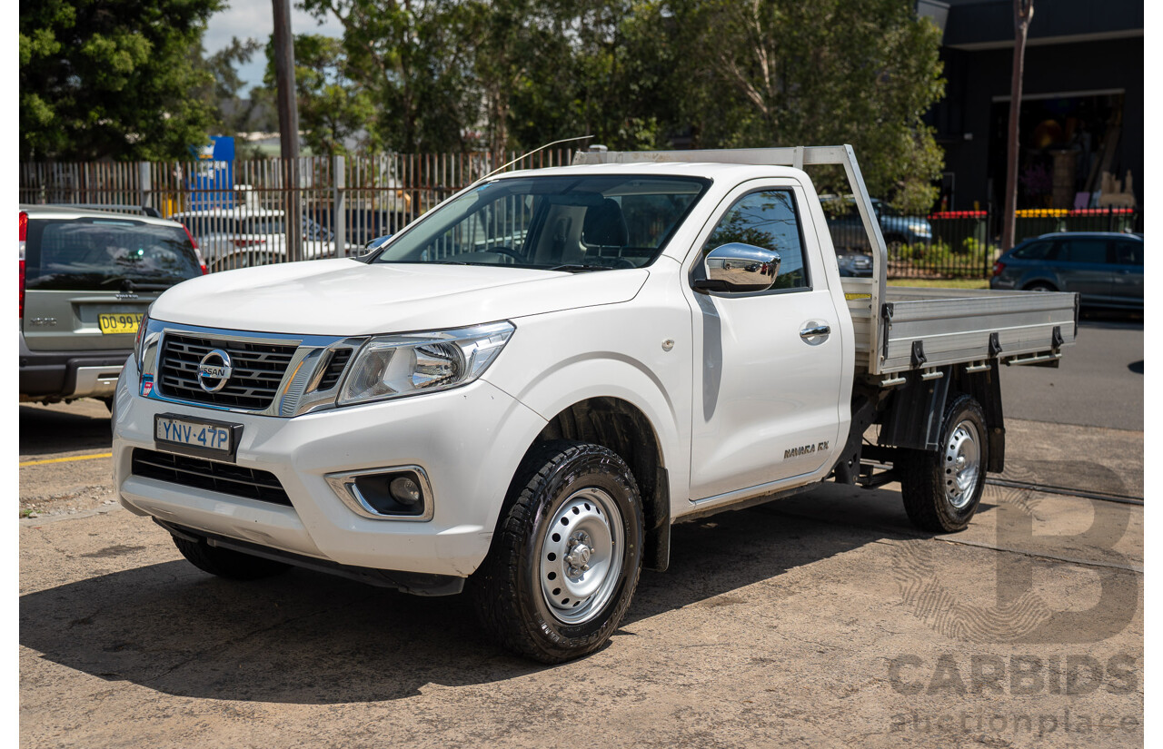 3/2017 Nissan Navara RX (RWD) D23 Series II C/Chas White Turbo Diesel 2.3L