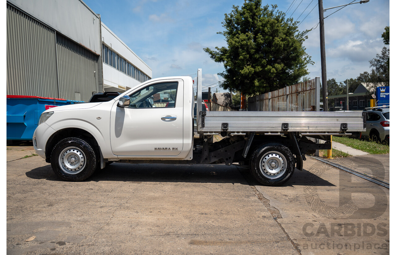 3/2017 Nissan Navara RX (RWD) D23 Series II C/Chas White Turbo Diesel 2.3L