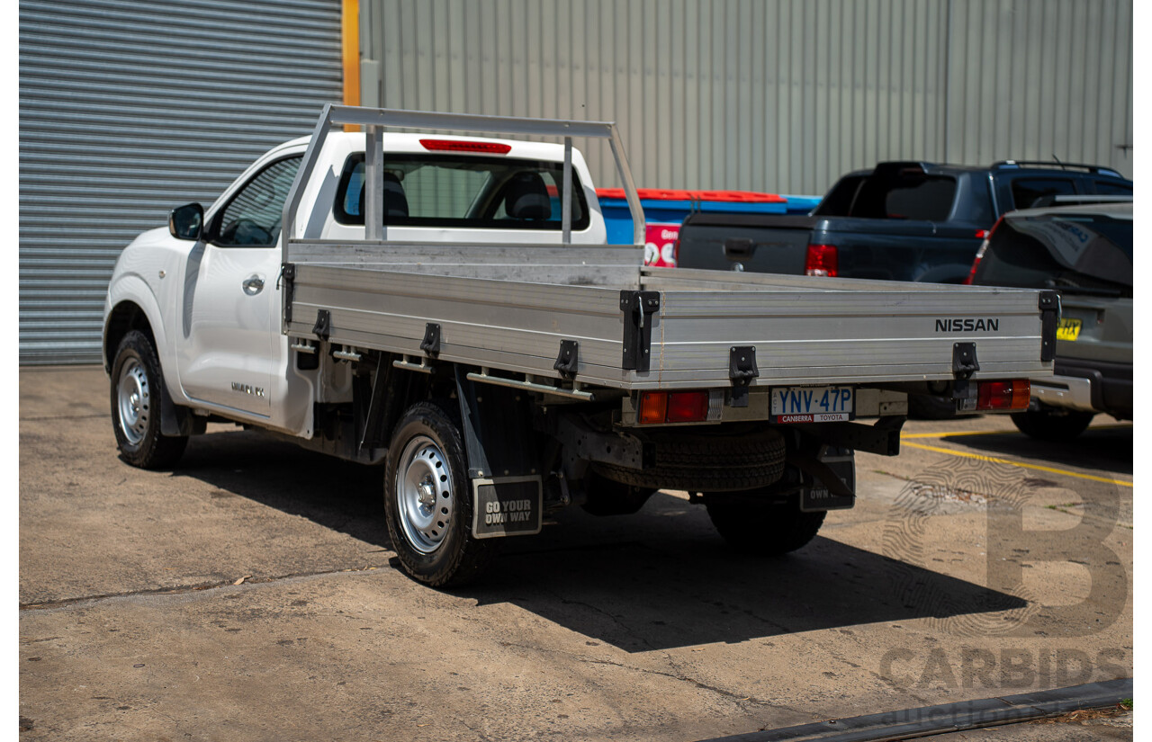 3/2017 Nissan Navara RX (RWD) D23 Series II C/Chas White Turbo Diesel 2.3L
