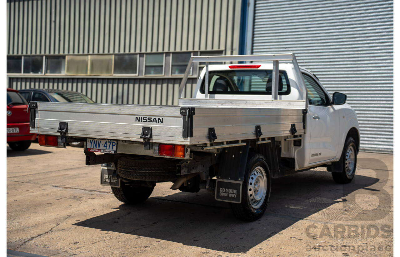 3/2017 Nissan Navara RX (RWD) D23 Series II C/Chas White Turbo Diesel 2.3L