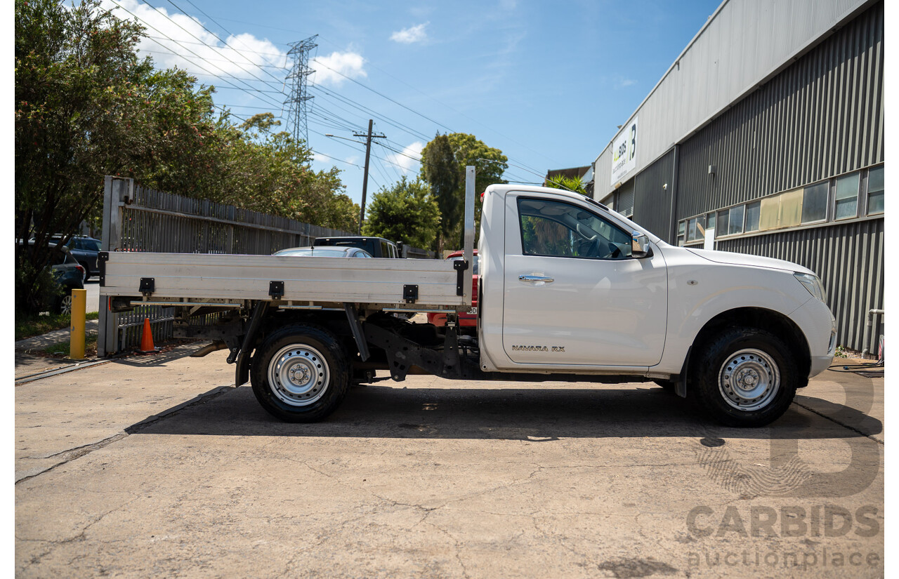 3/2017 Nissan Navara RX (RWD) D23 Series II C/Chas White Turbo Diesel 2.3L