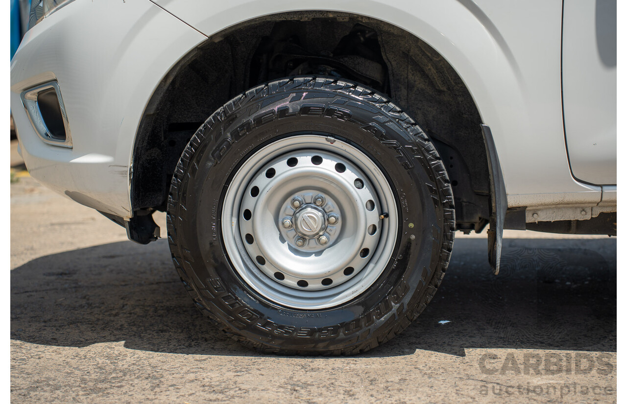 3/2017 Nissan Navara RX (RWD) D23 Series II C/Chas White Turbo Diesel 2.3L