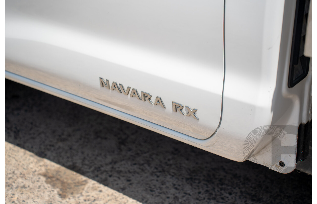 3/2017 Nissan Navara RX (RWD) D23 Series II C/Chas White Turbo Diesel 2.3L