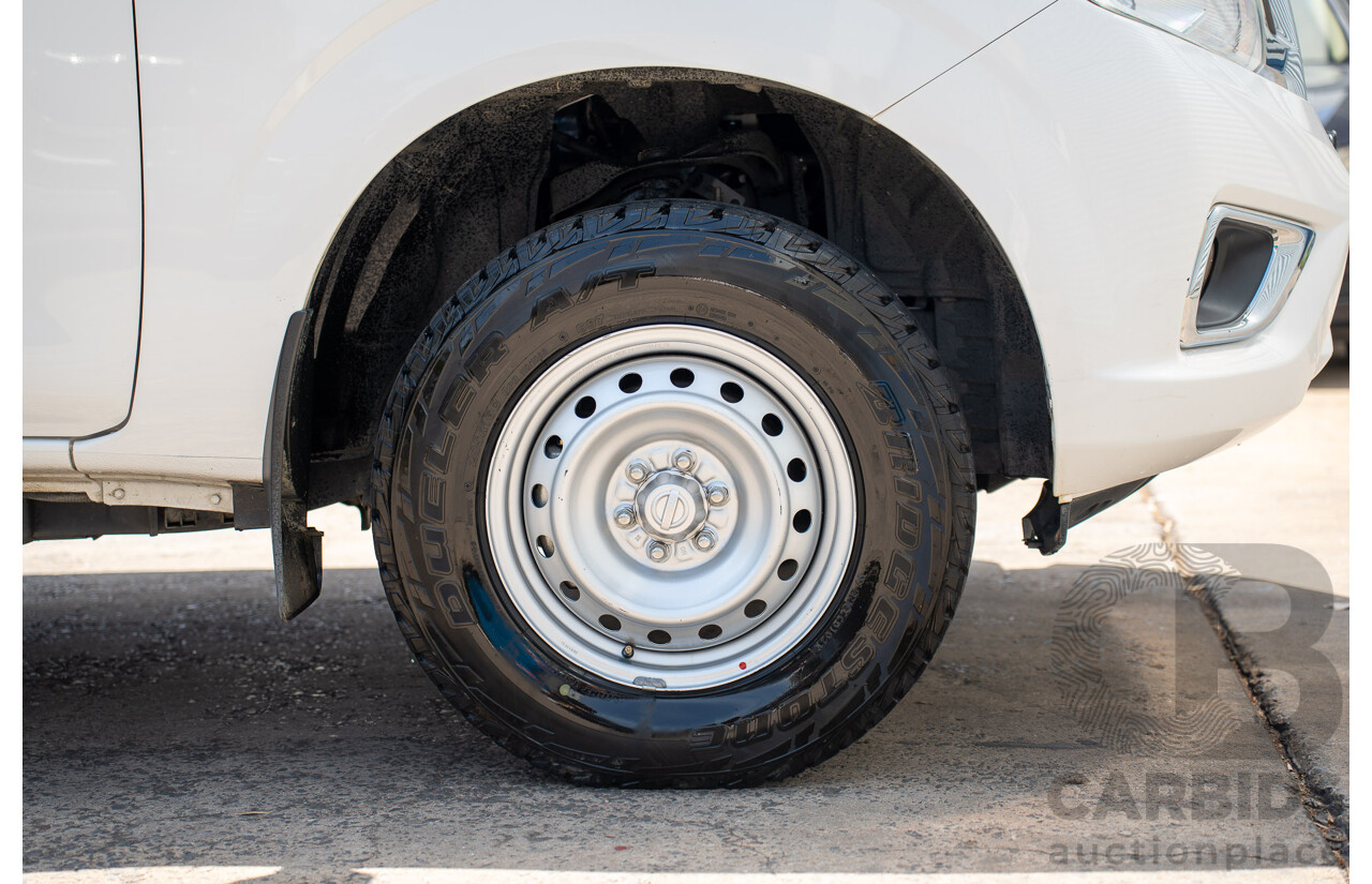 3/2017 Nissan Navara RX (RWD) D23 Series II C/Chas White Turbo Diesel 2.3L