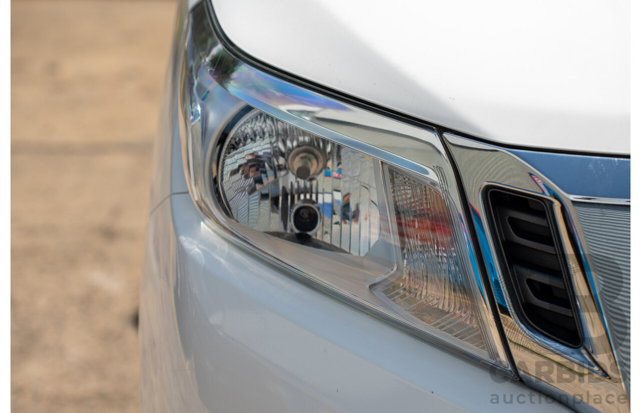 3/2017 Nissan Navara RX (RWD) D23 Series II C/Chas White Turbo Diesel 2.3L