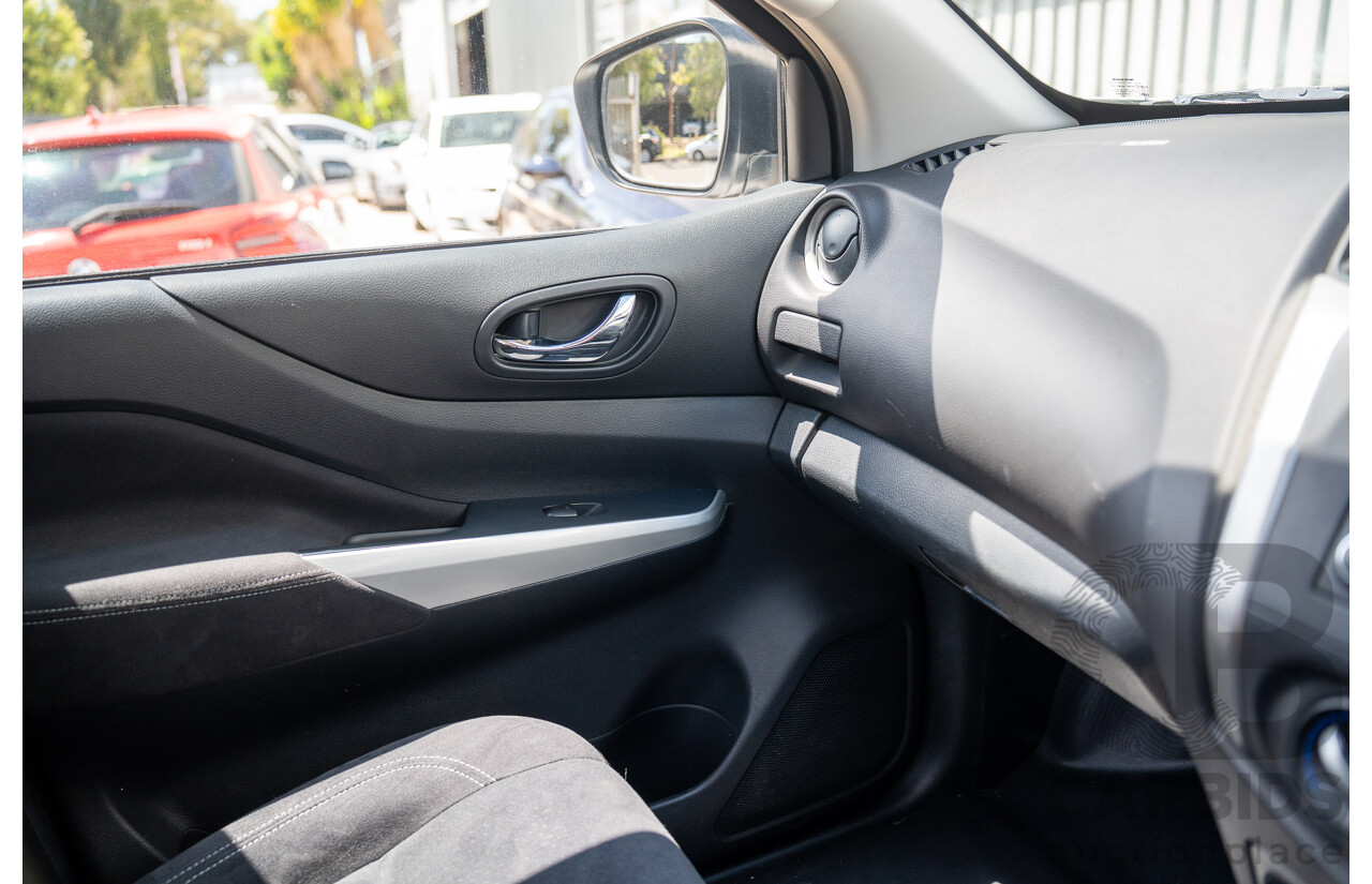 3/2017 Nissan Navara RX (RWD) D23 Series II C/Chas White Turbo Diesel 2.3L