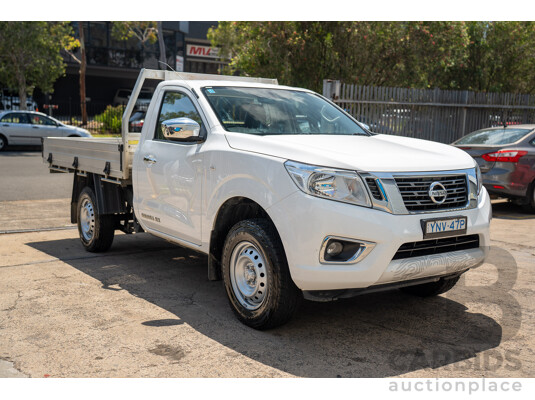 3/2017 Nissan Navara RX (RWD) D23 Series II C/Chas White Turbo Diesel 2.3L
