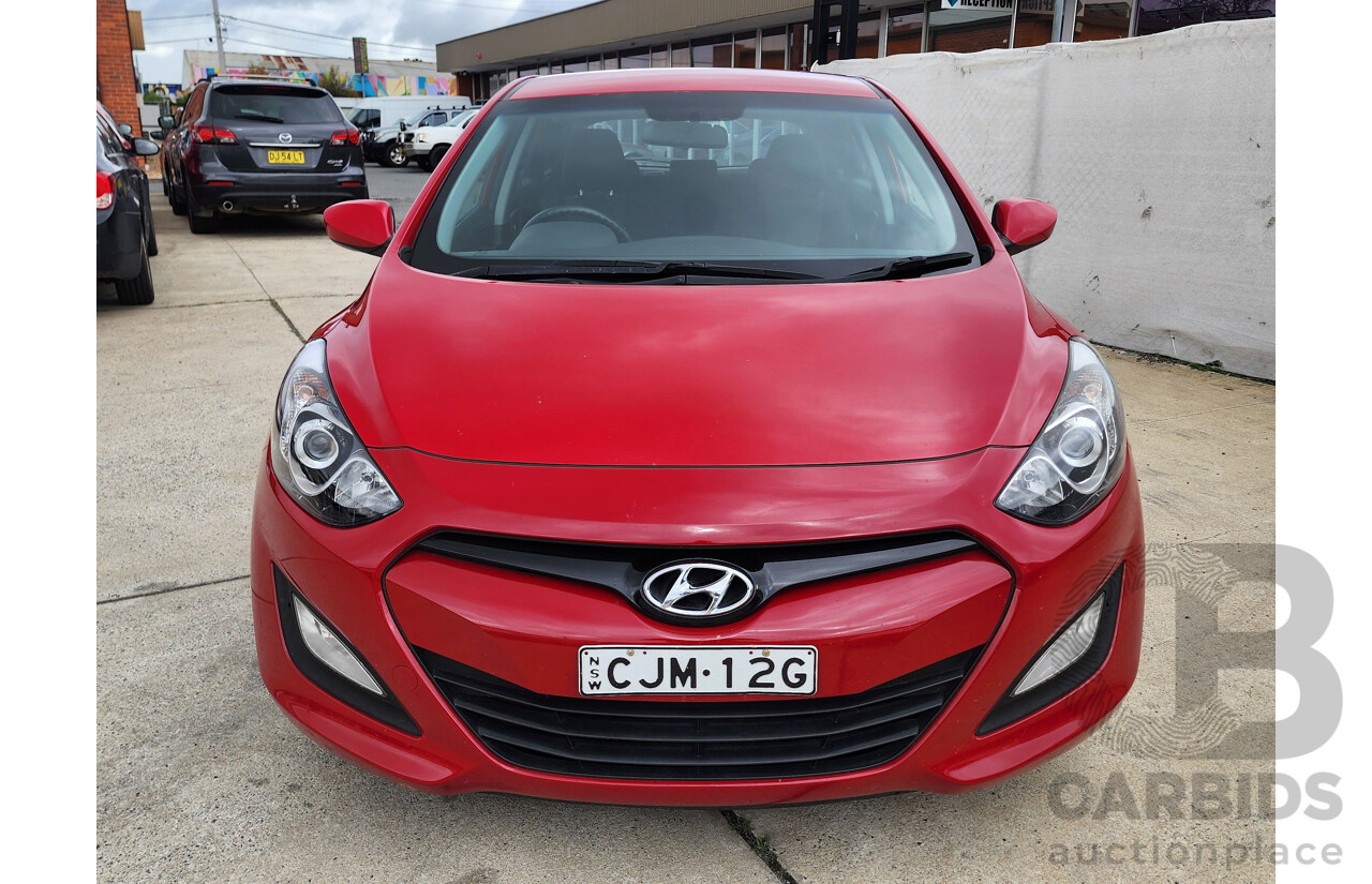 1/2013 Hyundai i30 Active GD 5d Hatchback Red 1.8L