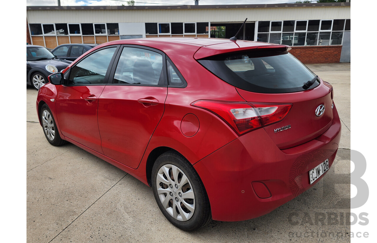 1/2013 Hyundai i30 Active GD 5d Hatchback Red 1.8L