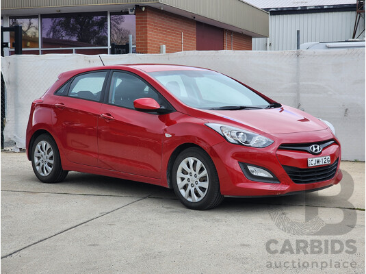 1/2013 Hyundai i30 Active GD 5d Hatchback Red 1.8L 1/2013 Hyundai i30 Active GD 5d Hatchback Red 1.8L