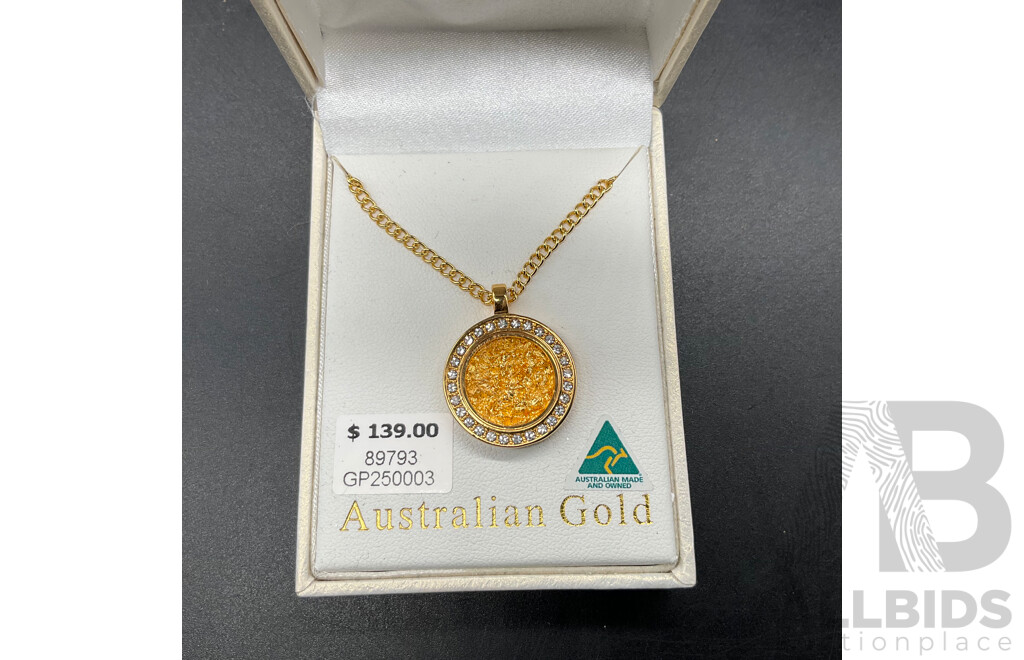 Australian Gold Pendant GP250003