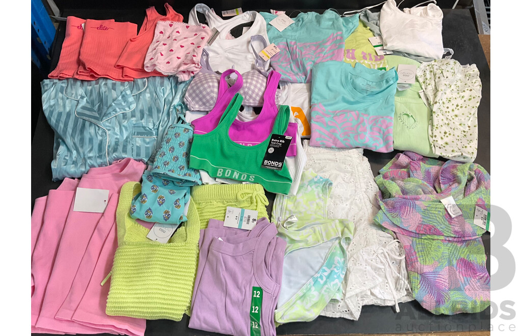 Miss Mango, Anko Apparel for Youth Sizes 8-14 & 1 Set of Women's Size 10 Sleepwear